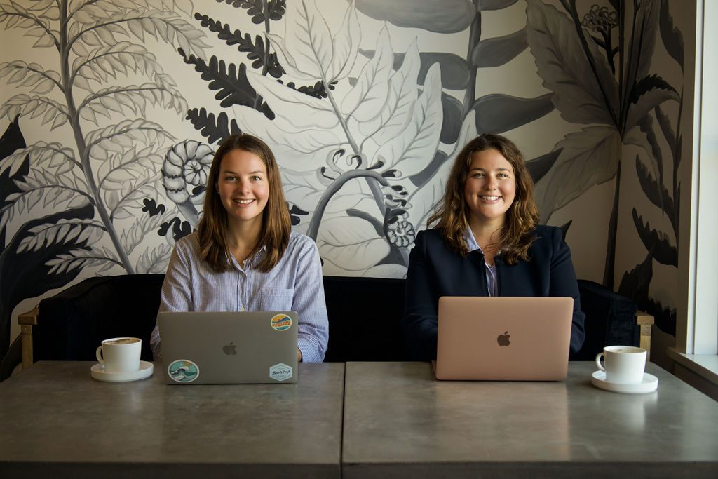 Skye and Fiona, cofounders of Bootstrap Branding